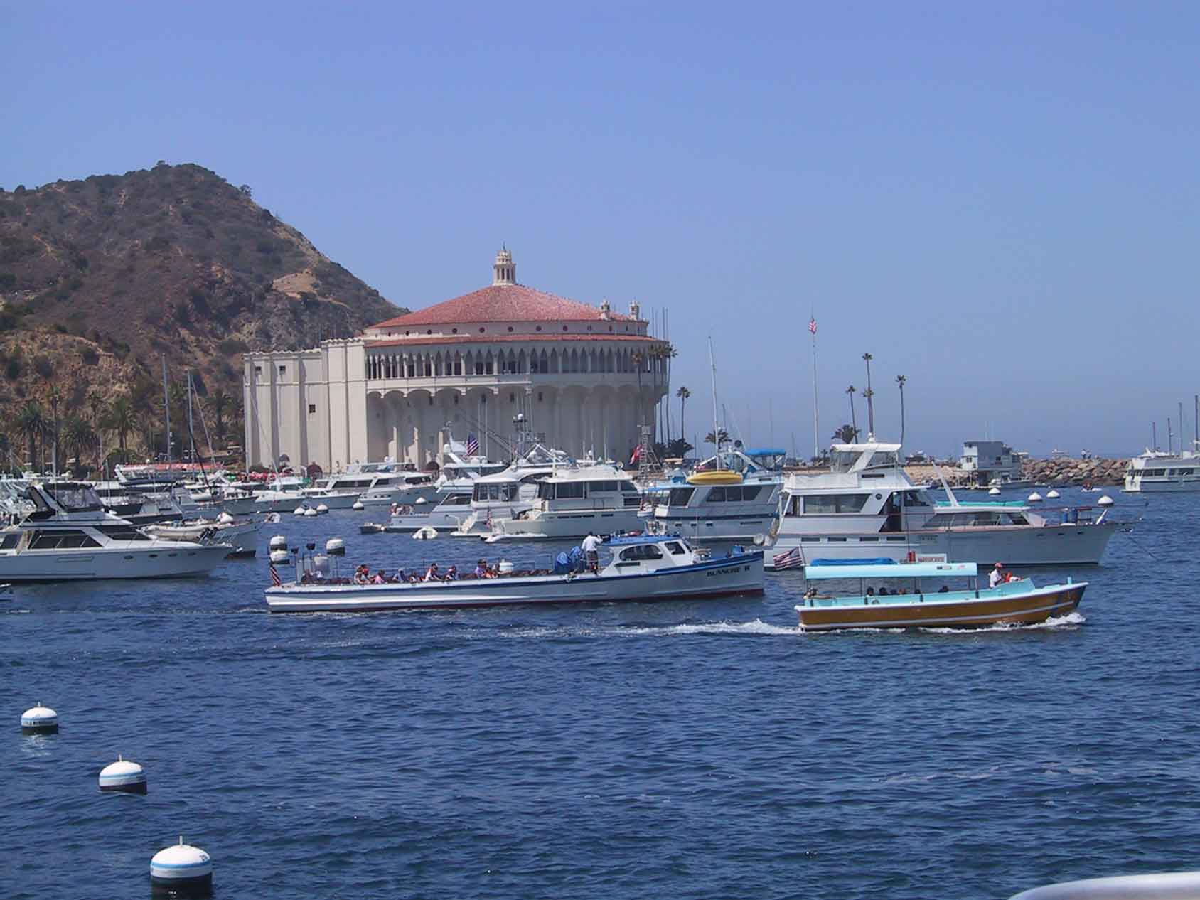 Catalina Island Casino Landmark. Click here to see enlargement. © Ruth Mayer Fine Art.