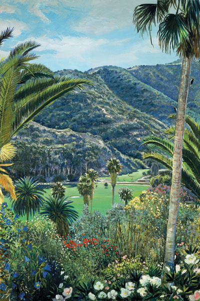 Catalina Golf Course. Click here to see enlargement. © Ruth Mayer Fine Art.