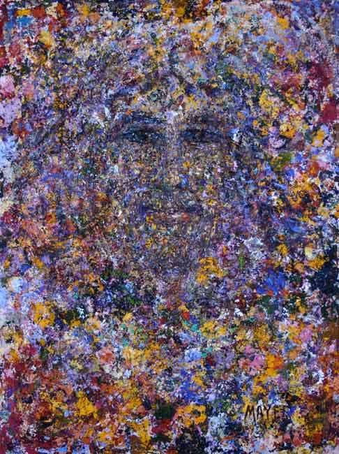 Cristo. Click here to see enlargement. © Ruth Mayer Fine Art.