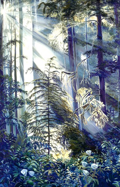 Holy Light. Click here to see enlargement. © Ruth Mayer Fine Art.