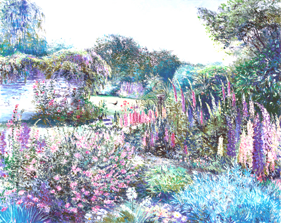 King of My Garden. Click here to see enlargement. © Ruth Mayer Fine Art.