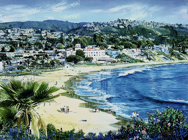 R & R In Laguna. Click here to see enlargement. © Ruth Mayer Fine Art.