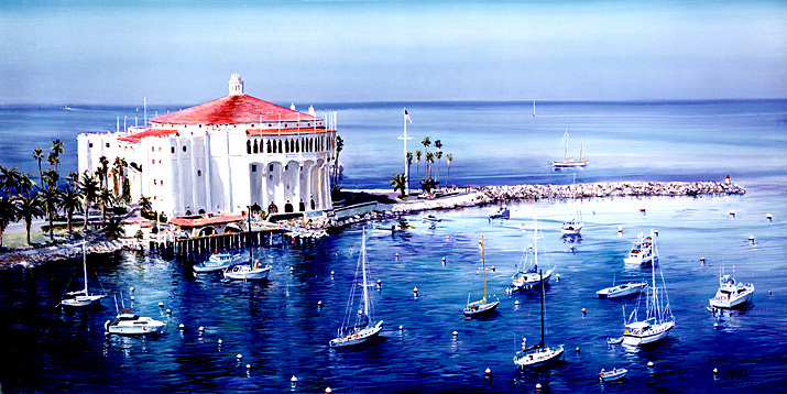Santa Catalina. Click here to see enlargement. © Ruth Mayer Fine Art.