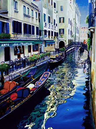Venice - City of Love. Click here to see enlargement. © Ruth Mayer Fine Art.